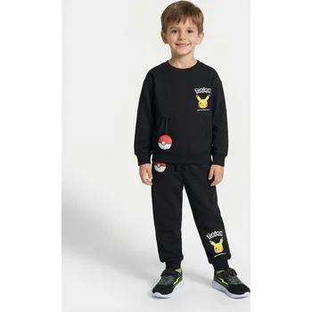 Sinsay - Tepláky jogger Pokemon - černá - 164HG-99X - 164HG-99X-110