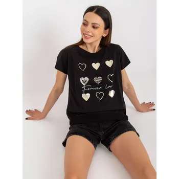 Dámská košile Halenka RV BZ 8954.26P černá L/XL