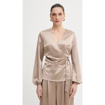 Dámská halenka Halenka Guess AVA W6RH47.W2612 béžová 80X, vel. L