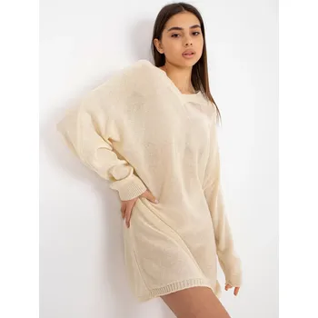 Dámský svetr Dámský svetr BA SW C1001.57P světle béžová - FPrice jedna velikost