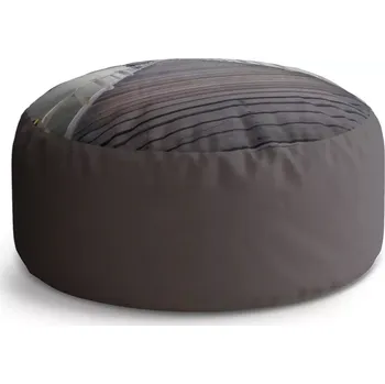 Taburet Sablio Kulatý taburet Circle Dřevěné molo: 38x48 cm - Sablio