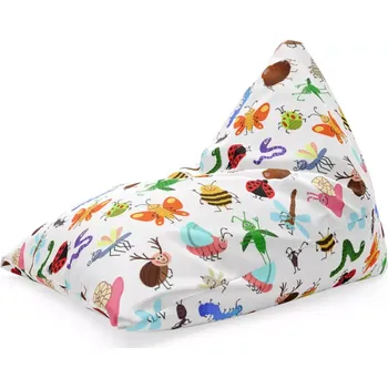 Sedací pytel Sablio Sedací vak Triangl Hmyz: 120 x 100 x 100 cm - Sablio