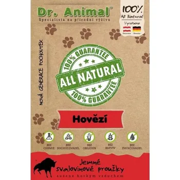 Dr. Animal proužky zadního hovězího 100 g