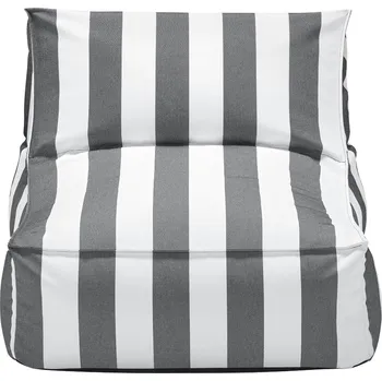 Zahradní lehátko Blomus STAY venkovní křeslo,lounge chair, 75 x 95 cm pruhované černé