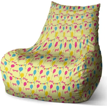 Sedací pytel Sedací vak Bean Nafukovací balonky - Sablio - 100 x 90 x 45 cm