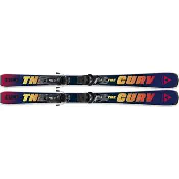 Zimní sport Fischer The Curv Jr + FS 4 CA Jrs Velikost: 110 L blue/red/yellow+V solid black/black 25/26