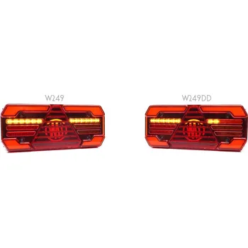 Osvětlení SPZ Osvětlení SPZ 12/24V pravé 5-funkcí WAS 1703DDP