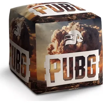 Taburet Sablio Taburet Kostka PUBG Exploze 2: 40x40x40 cm - Sablio