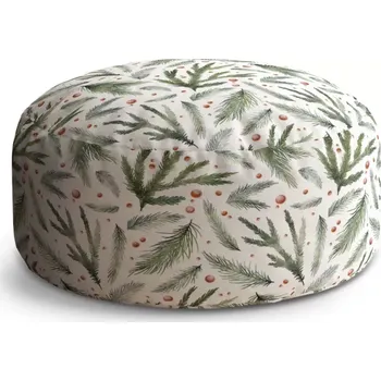 Taburet Sablio Taburet Circle Vůně jehličí: 38x48 cm