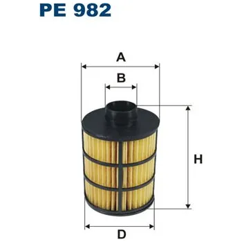 Palivový filtr Palivový filtr Fiat Ducato 06> 3.0 jtd PE 982
