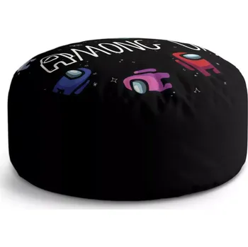 Taburet Sablio Taburet Circle AMONG US Levitující ve vesmíru: 38x48 cm