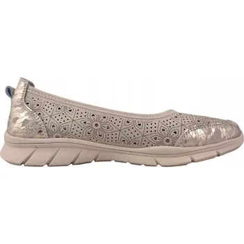 Dámské polobotky Kožené polobotky EVENTO 26PB17-9997 béžové vel. 40