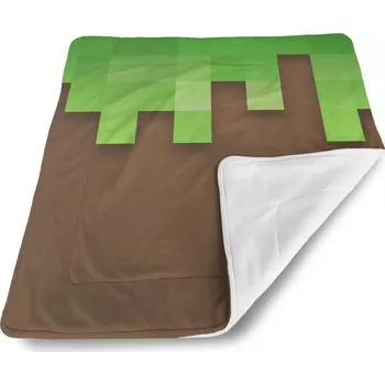 Dětská deka Sablio Dětská deka pro miminko Green Blocks 2 - 80x100 cm