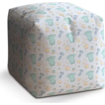 Taburet Sablio Taburet Kostka Dětské oblečky: 40x40x40 cm - Sablio