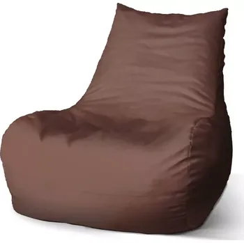 Sedací pytel Sedací vak Bean Kaštanová - Sablio - 100 x 90 x 45 cm