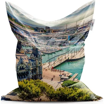 Sedací pytel Sedací vak Classic Barcelona Přístav - Sablio - 150x100 cm