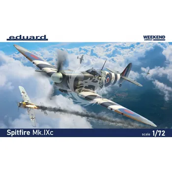 Plastikový model Spitfire Mk. IXc – Weekend edition EDUARD 1:72 (Stavebnice)
