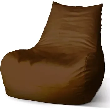 Sedací pytel Sedací vak Bean Hnědá - Sablio - 60 x 70 x 70 cm