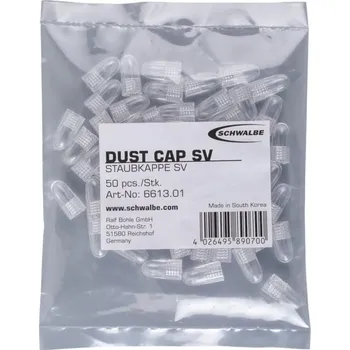 Plášť na kolo SCHWALBE náhradní kryt SV ventilku 50 kusů cena za 50 kusů