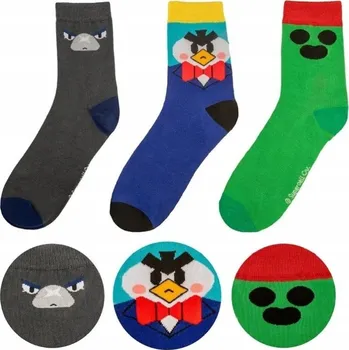 Ponožky Brawl Stars, Crow a Mr.P.