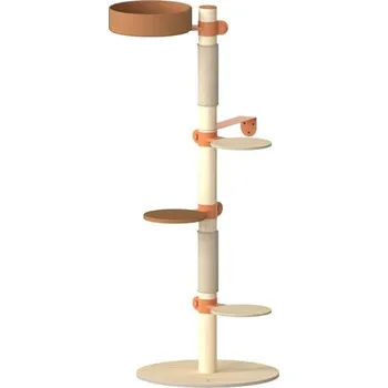 Fantail Fantail škrabadlo s odpočívadlem No. 4 oranžová