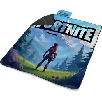 deka Sablio Plážová deka FORTNITE Horská krajina: 200x140 cm