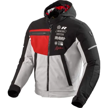 Moto bunda Bunda na motorku Revit Haste H2O černo-červená XL