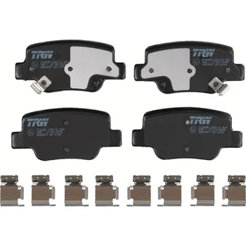 Auto-moto Sada brzdových destiček, kotoučová brzda TRW GDB3547