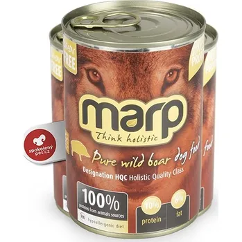 Krmivo pro psa Marp Holistic Dog konzerva Pure Wild Boar SET 6x 400 g