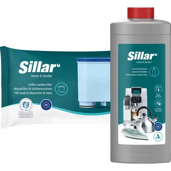 Příprava kávy Sillar odvápňovač pro kávovar 1 l + vodní filtr Saeco Phillips