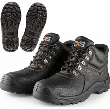 Pracovní obuv Pracovní boty kotníkové kožené ochranné BOZP MAGROS S3 velikost 35