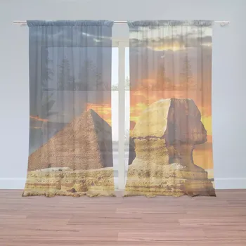 Záclona Sablio Záclony Pyramidy: 2 ks - 150x250 cm - Sablio