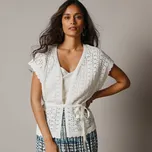 Ažurová vesta režná 50