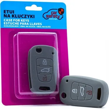 Autoklíč Silikonový obal na klíče HYUNDAI ix20 (2010-2019) (Gr)