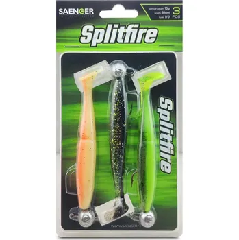 Saenger set gum Splitfire 10cm 10g