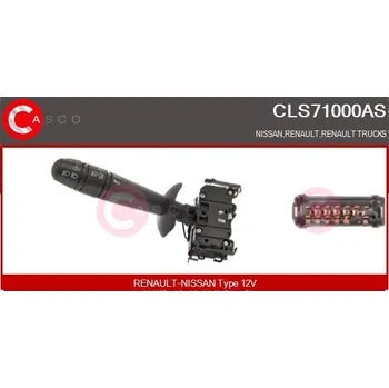 Spínač řízení CASCO CLS71000AS