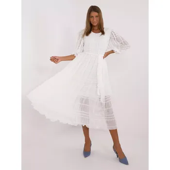 Dámské šaty Šaty LK SK 509373.39 bílá L/XL