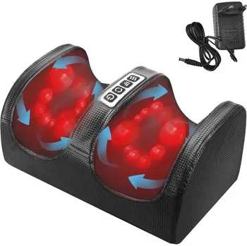 Masážní přístroj MASÁŽNÍ PŘÍSTROJ NA NOHY, CHODIDLA A RUCE ELEKTRICKÝ AKUPRESURA DRENÁŽ SHIATSU VÁLEČEK