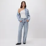 Reserved - Džíny wide leg s prošitím - modrá - 250IW-50J - 250IW-50J-36