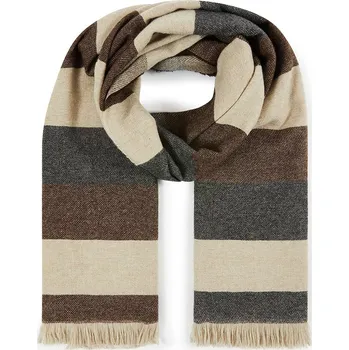 Šála Lanerossi Braun/ Beige - (L)200 x (B)60 cm 1888512 onesize