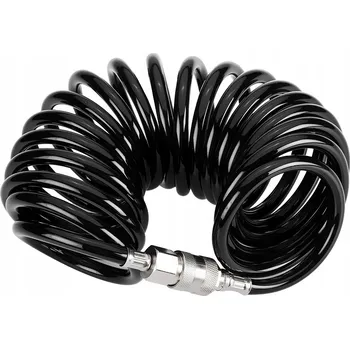 Příslušenství ke kompresoru PNEUMATICKÁ TLAKOVÁ SPIRÁLOVÁ HADICE 10m NEO - Vzduchová hadice ke kompresoru