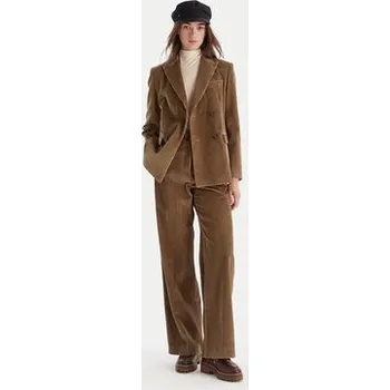 Dámské oblečení Weekend Max Mara Sako Katanga 2525046062 Hnědá Regular Fit 36