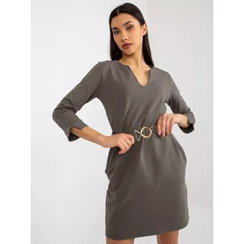 Dámské šaty Dámské šaty TW SK BL 1011 šaty.17 khaki - FPrice XL