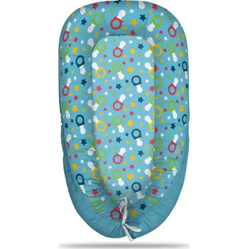 Hnízdečko pro miminko Sablio Hnízdečko pro miminko Dudlíky a hvězdičky