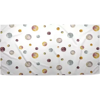 Ručník Sablio Ručník s potiskem Galaktické bubliny - 30x50 cm