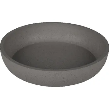 miska pro kočku District 70 bambusová miska pro kočky Grey 12 cm