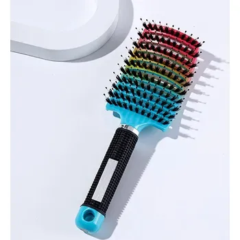 kartáč na vlasy Rozčesávací kartáč s masáží | hřeben 1 ks - vícebarevný