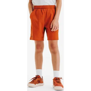 Dětská móda KUIKMA Dětské tenisové kraťasy TSH Dry 7 LET KAŠTANOVÁ|ORANŽOVÁ