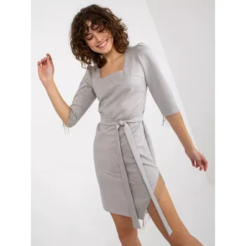 Dámské šaty LK SK 509144 šaty.98 šedá 40