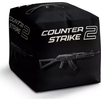 Taburet Sablio Taburet Kostka Counter Strike 2 AK: 40x40x40 cm - Sablio